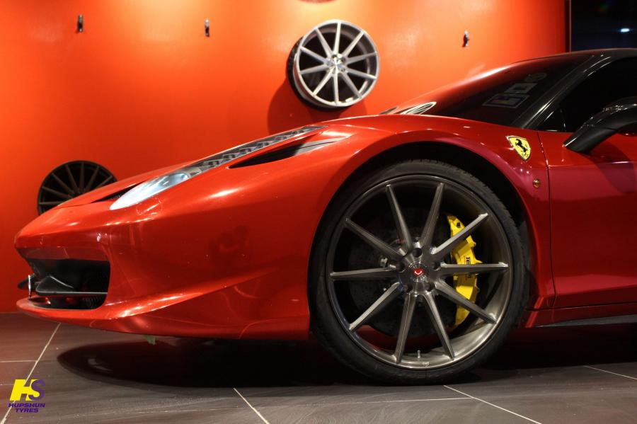  Ferrari 458 Speciale on Vossen Wheels (VPS-310) 2016 года  (фото 4 из 23)